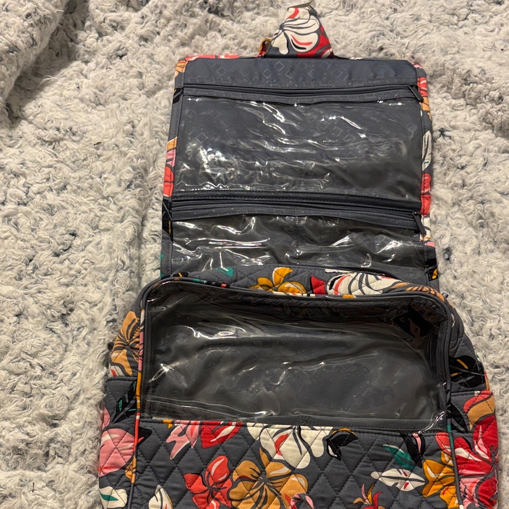 Vera Bradley Multicolor Floral Quilted Cosmetic Case